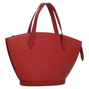 LOUIS VUITTON Epi Saint Jacques Shoulder Bag Red M52277 LV Auth ep8327
